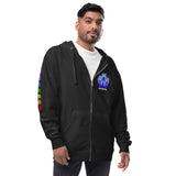 Mythica Logo (Blue) Zip Up Hoodie