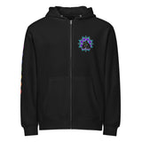 Yoga Silhouettes Zip Up Hoodie