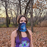 Blue Sacred Geo Buff / Mask / Neck Gaiter