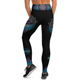 Lotus Mandala Yoga Leggings