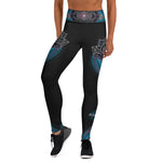 Lotus Mandala Yoga Leggings