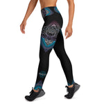 Lotus Mandala Yoga Leggings