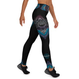 Lotus Mandala Yoga Leggings