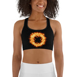 Fire Circle Sports Bra