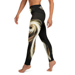 Golden Fractal Spiral Yoga / Performance Leggings