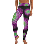 Flower Mandala Yoga / Performance Leggings