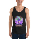 Lotus Pose (Purple) Tank Top - Cotton, Unisex