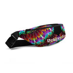 Black Light Peacock Fanny Pack