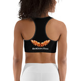 Fire Circle Sports Bra