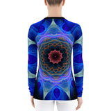 Cosmic Mandala Long Sleeve T-Shirt - Women's