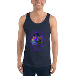 Mythica Logo (Purple) Tank Top - Cotton, Unisex