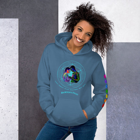 Mythica Loga (Blue) Pullover Hoodie