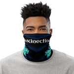 Blue Fractal Spiral Buff / Mask / Neck Gaiter