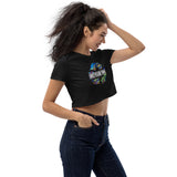 Recycled Funk Resinesque Organic Crop Top