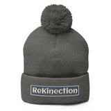 ReKinection Pom-Pom Beanie