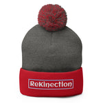 ReKinection Pom-Pom Beanie