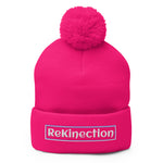 ReKinection Pom-Pom Beanie