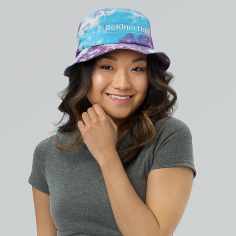 Tie-dye ReKinection Logo Bucket Hat