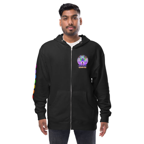 Kinections Yoga Silhouettes Zip Up Hoodie