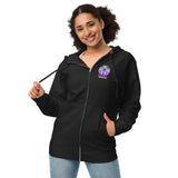 Mythica Logo (Purple) Zip Up Hoodie