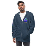 Mythica Logo (Blue) Zip Up Hoodie