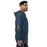 Kinections Yoga Silhouettes Zip Up Hoodie