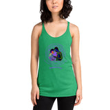 Mythica Logo (Purple) Women's Racerback Tank