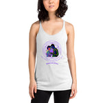 Mythica Logo (Purple) Women's Racerback Tank