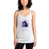 Mythica Logo (Purple) Women's Racerback Tank