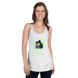 Mythica Logo (Green) Women's Racerback Tank