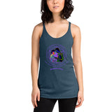 Mythica Logo (Purple) Women's Racerback Tank