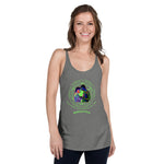 Mythica Logo (Green) Women's Racerback Tank