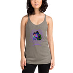 Mythica Logo (Purple) Women's Racerback Tank