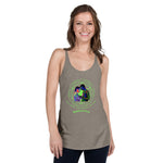 Mythica Logo (Green) Women's Racerback Tank