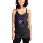 Mythica Logo (Purple) Women's Racerback Tank