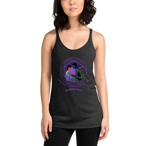 Mythica Logo (Purple) Women's Racerback Tank