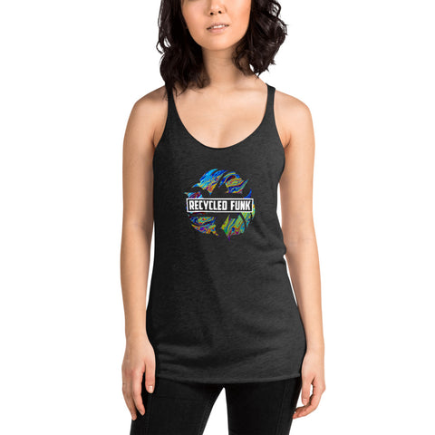Recycled Funk Resinesque Women's Racerback Tank Top