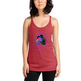 Mythica Logo (Purple) Women's Racerback Tank