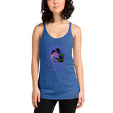 Mythica Logo (Purple) Women's Racerback Tank