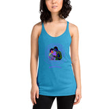Mythica Logo (Purple) Women's Racerback Tank